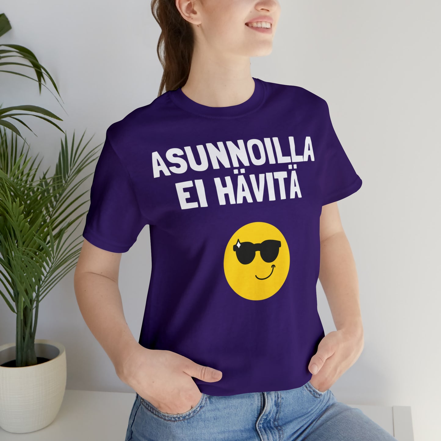 Asunnoilla ei hävitä t-paita