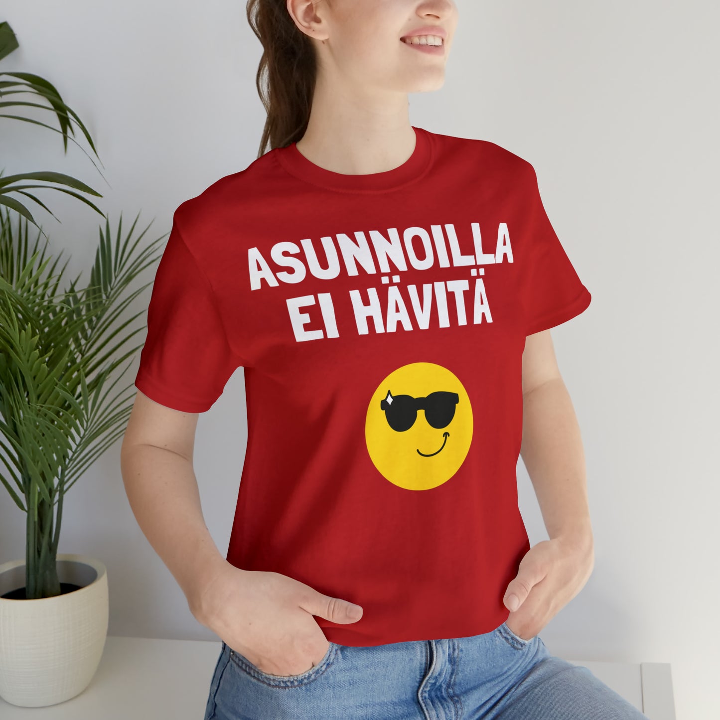 Asunnoilla ei hävitä t-paita