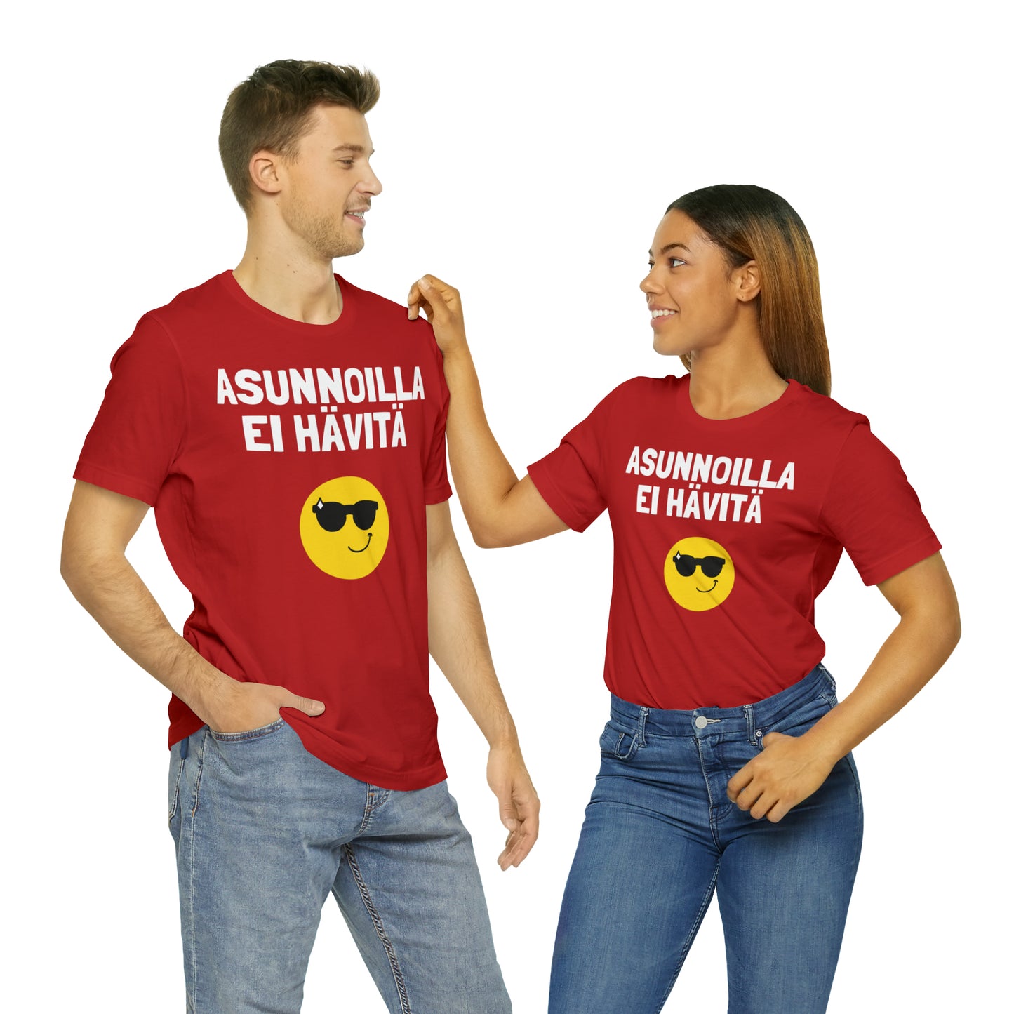 Asunnoilla ei hävitä t-paita