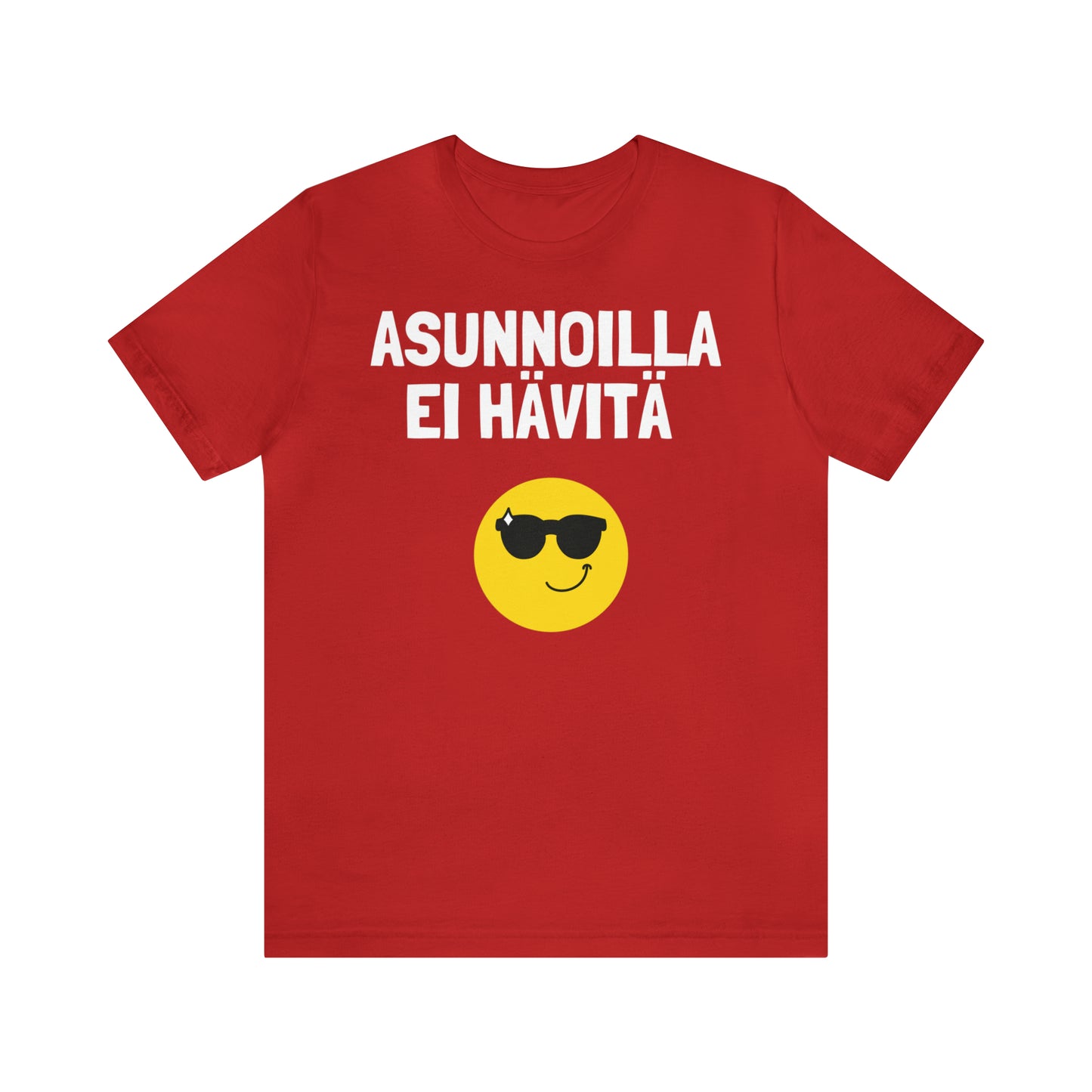 Asunnoilla ei hävitä t-paita