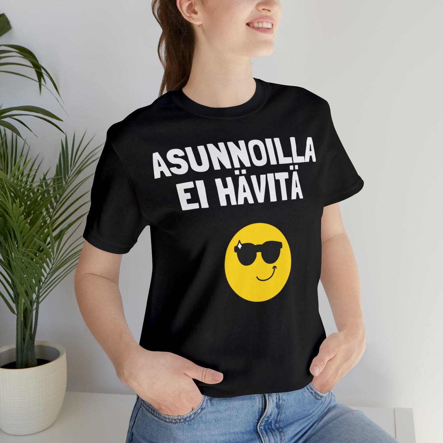 Asunnoilla ei hävitä t-paita