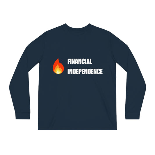 Financial Independence pitkähihainen t-paita
