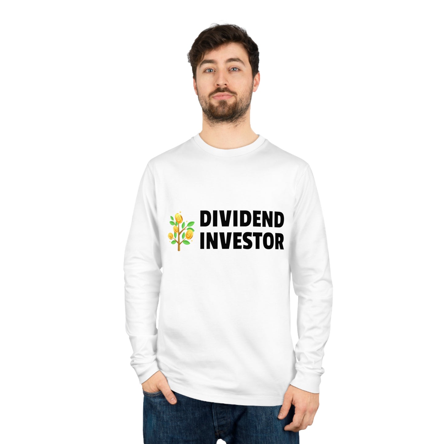 Dividend Investor pitkähihainen t-paita