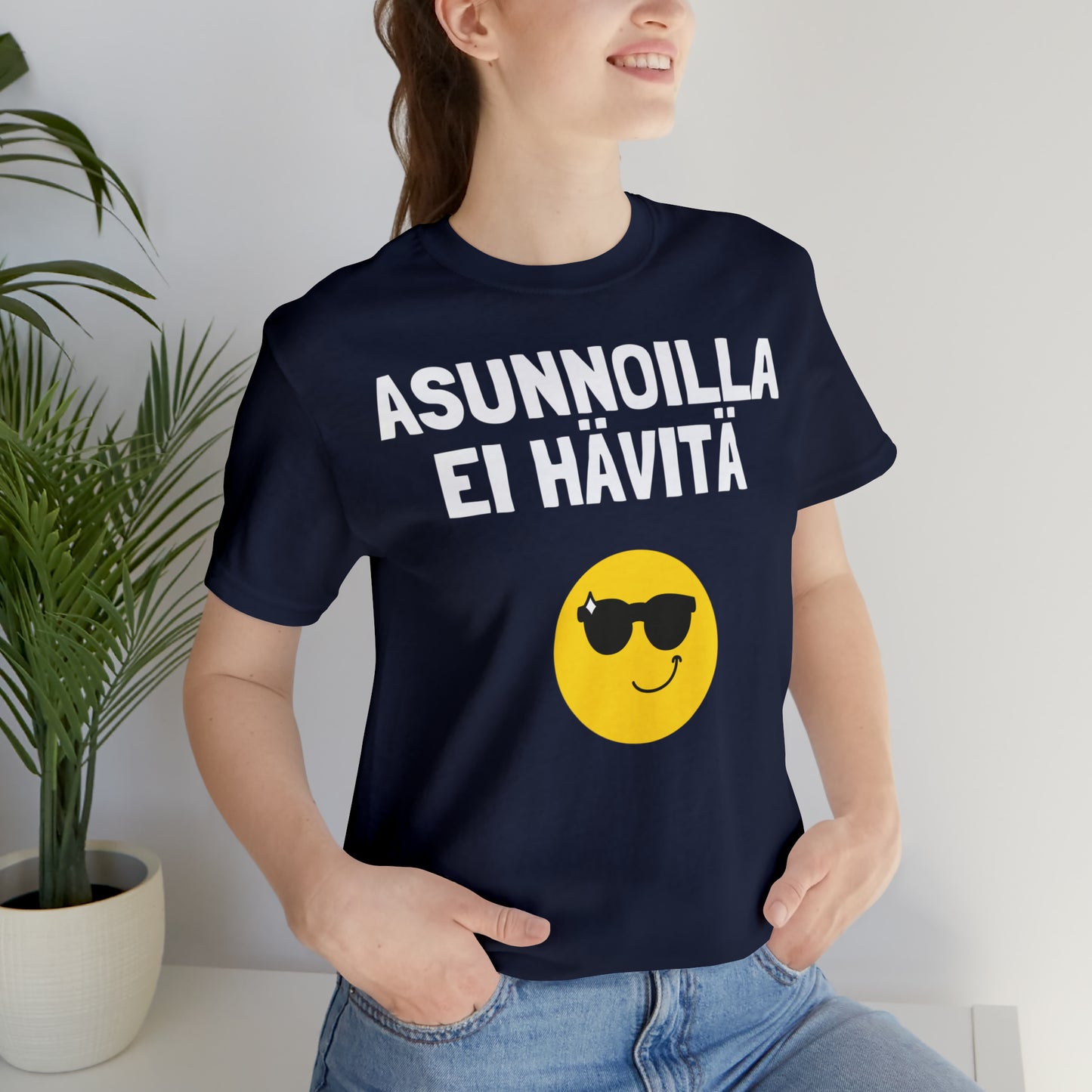 Asunnoilla ei hävitä t-paita