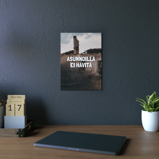 Asunnoilla ei hävitä alumiinikomposiittilevy