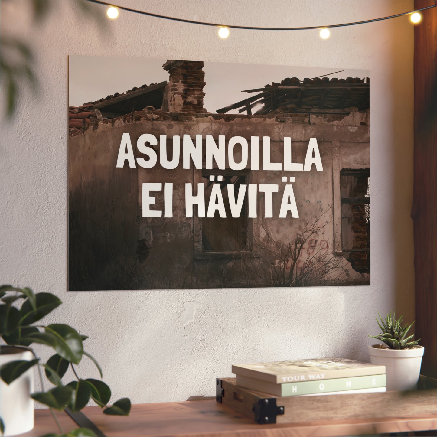 Asunnoilla ei hävitä alumiinikomposiittilevy