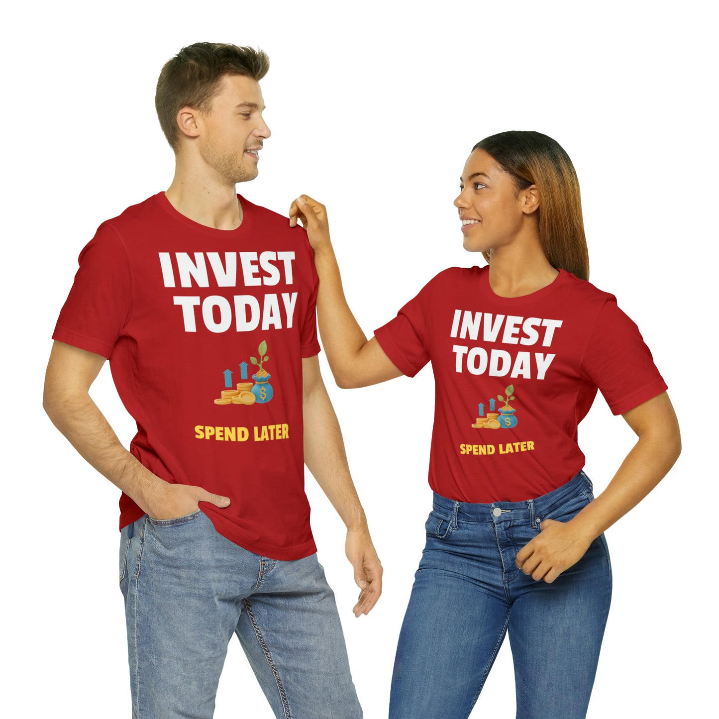 Invest today t-paita