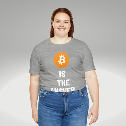 Bitcoin is the answer t-paita