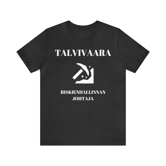 Talvivaara riskienhallinnan johtaja T-paita