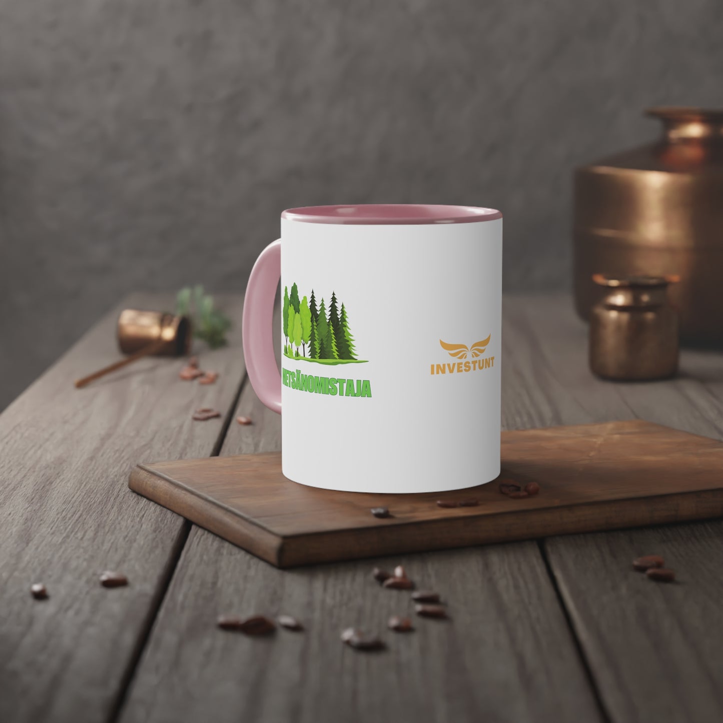 Metsänomistaja kahvimuki