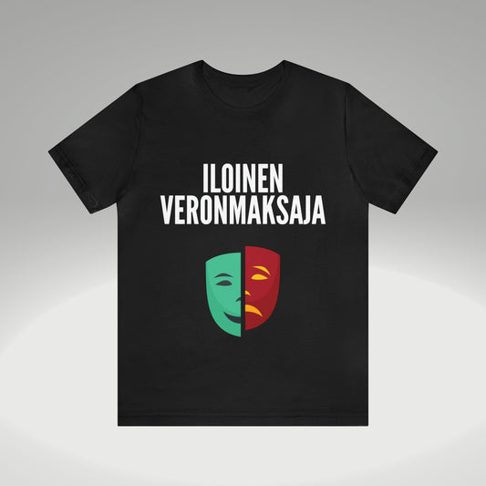 Iloinen veronmaksaja t-paita