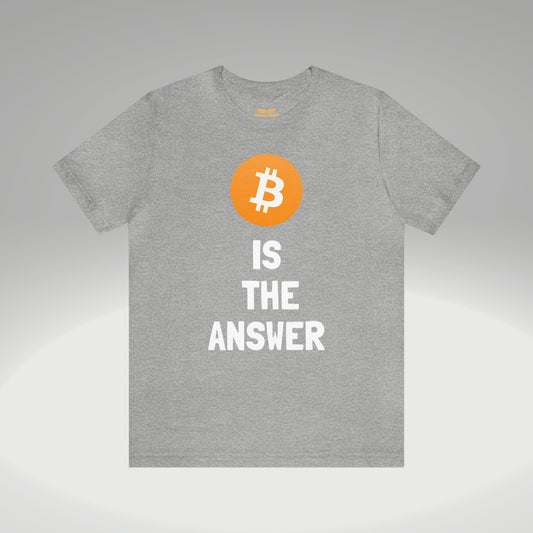 Bitcoin is the answer t-paita