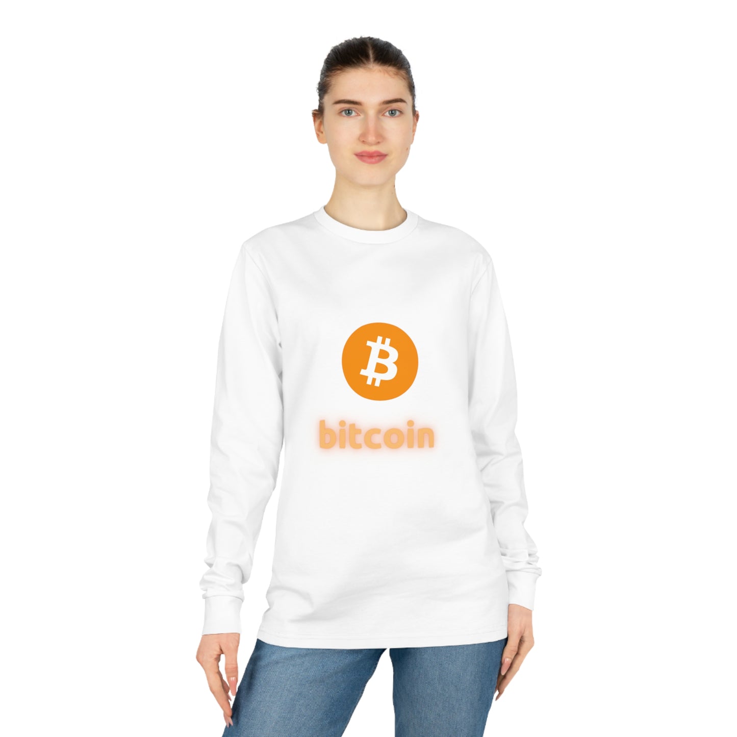 Bitcoin pitkähihainen T-paita