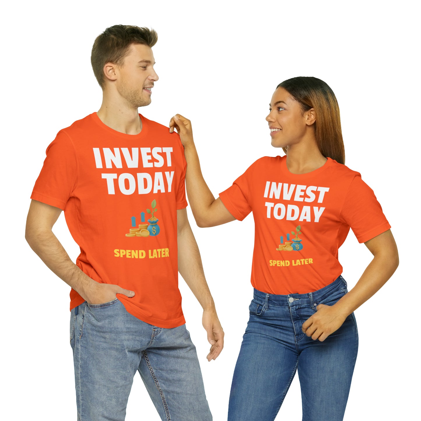 Invest today t-paita