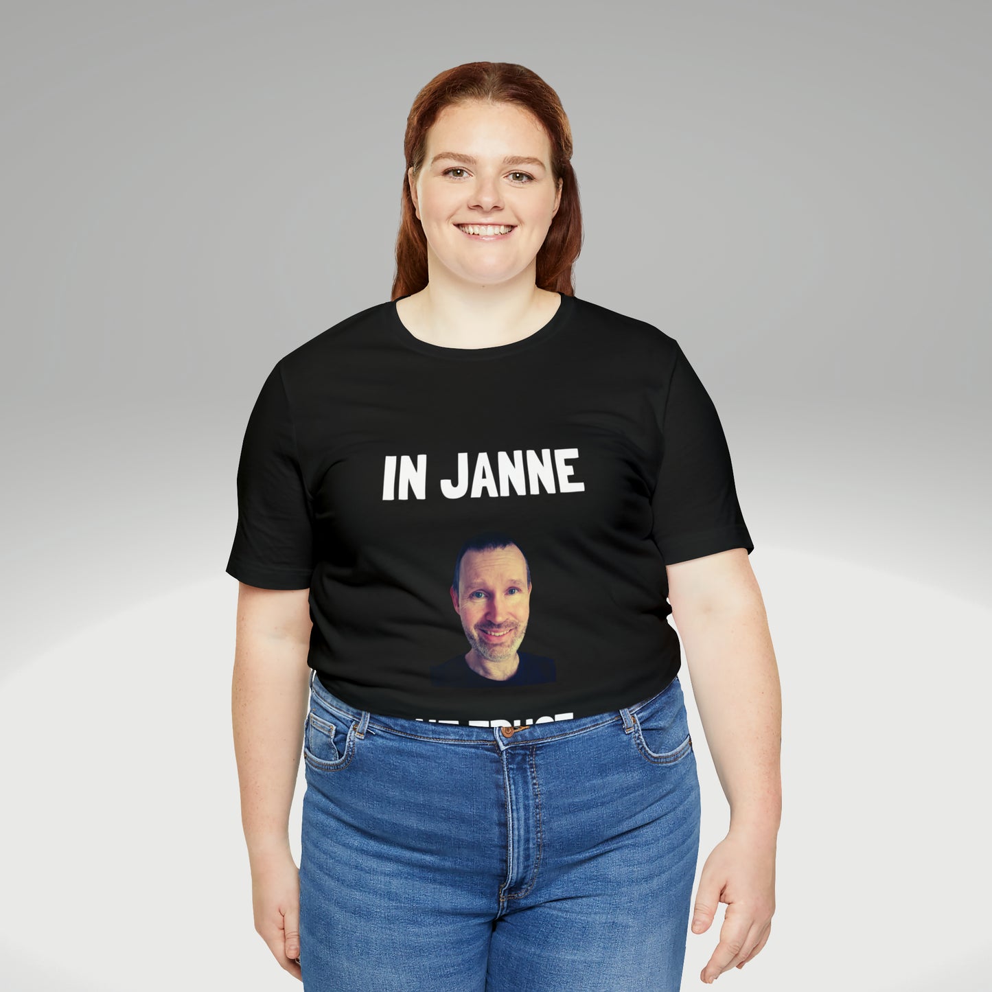 In Janne we trust t-paita