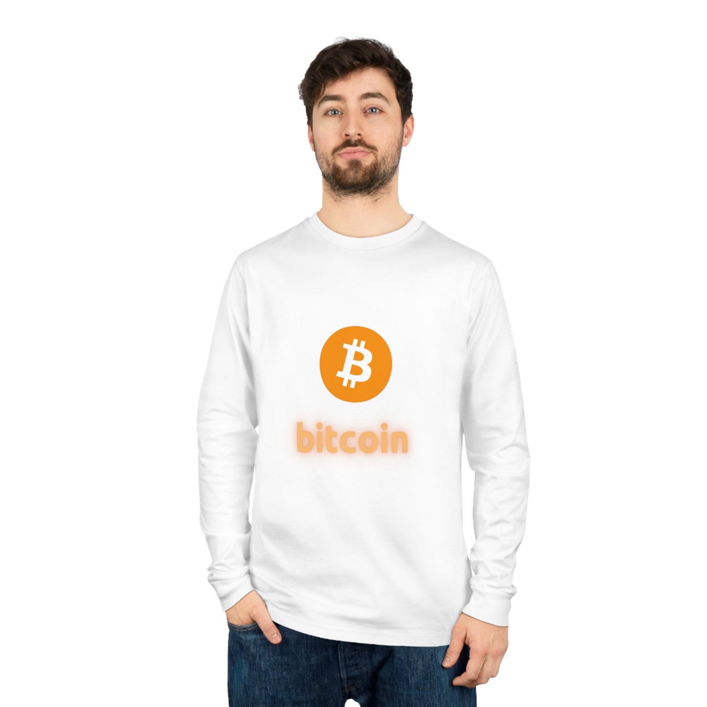 Bitcoin pitkähihainen T-paita