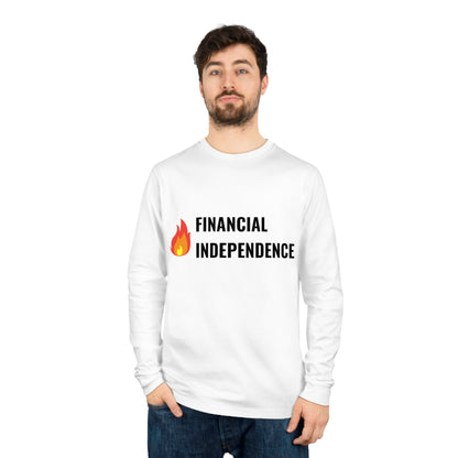 Financial Independence pitkähihainen t-paita
