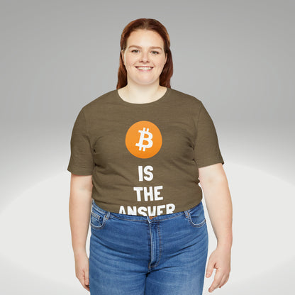 Bitcoin is the answer t-paita